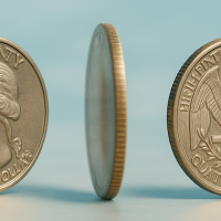 Coin toss in real Planck Time